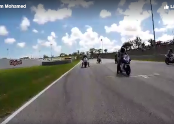 Matt Truelove onboard at Bushy Park Circuit