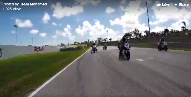 Matt Truelove onboard at Bushy Park Circuit