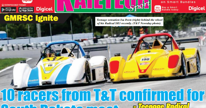 Trinidad & Tobago coming with team of 10 strong!