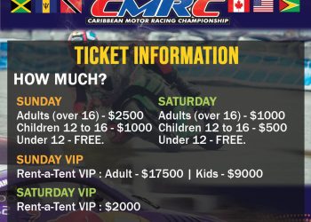 CMRC 2018 Guyana Ticket Information
