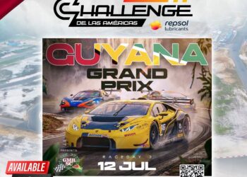 Guyana Grand Prix tickets now available at GMR&SC office and Lyft Gym locations nationwide
