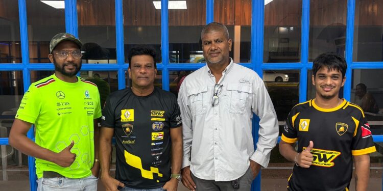 GMRSC Leadership Meets with Trinidadian Racing Duo to Discuss Future Collaboration