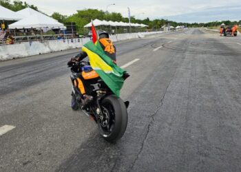 Matthew Vieira flies Golden Arrowhead at Trinidad SpeedJam Motorsport Festival