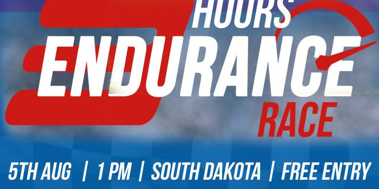 3 hours endurance race set for August 5th