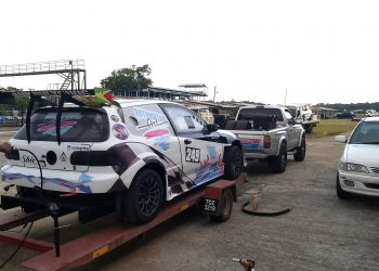 Scenes from the Official Test & Tune Session for CMRC Guyana 2018