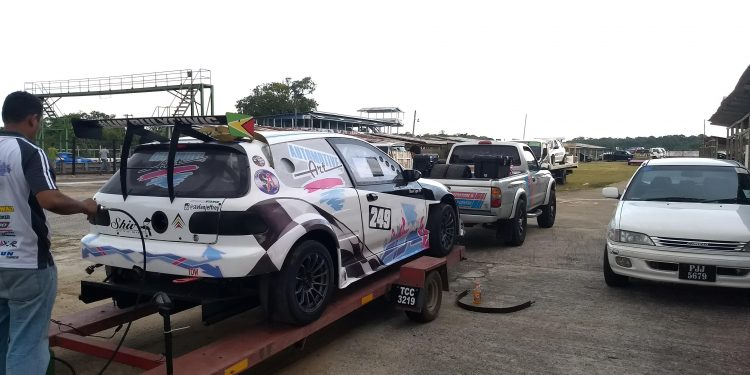 Scenes from the Official Test & Tune Session for CMRC Guyana 2018