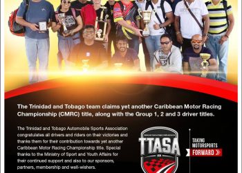 Congratulations Team Trinidad & Tobago!