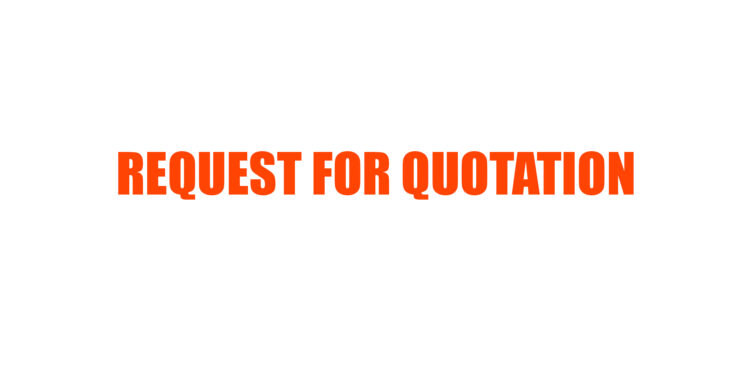 Request for Bill of Quantities