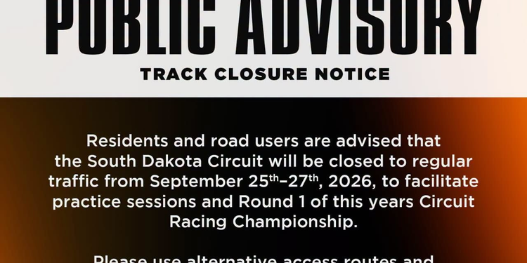 Official Notice – South Dakota Circuit Closure
